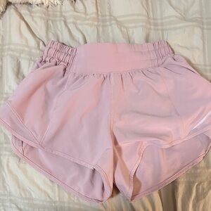 Lululemon Light Pink Athletic Shorts